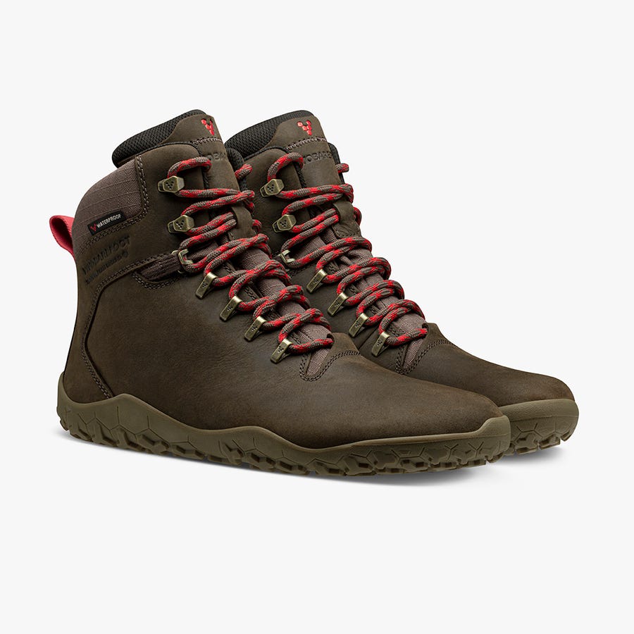 Brown Men's Vivobarefoot Tracker II Fg Running Shoes | Philippines 0002WNBY